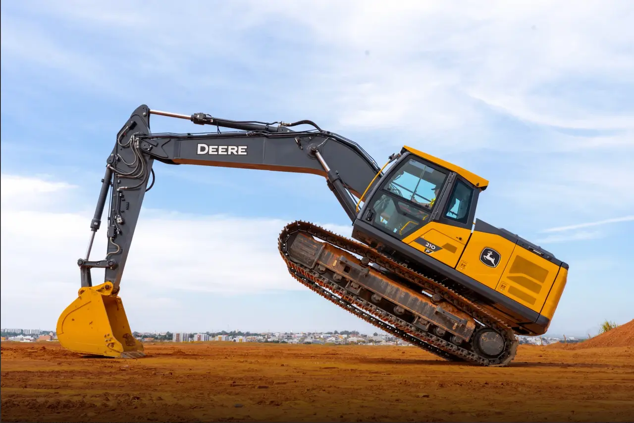 escavadeira nova dex da linha amarela john deere para financiamento