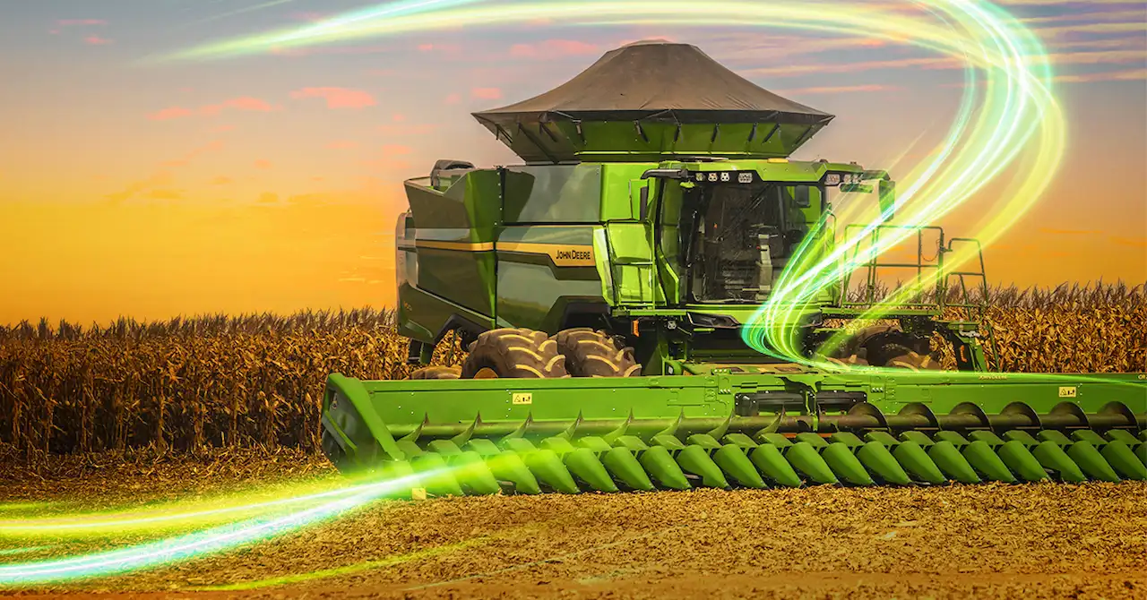 financiamento de plataforma de milho john deere na lavoura